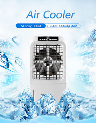 Flusso d'aria acqua aria dell'interno portatile del dispositivo di raffreddamento 3200m3/h con il motore di rame 36*48*91cm