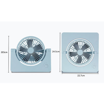 Un Usb di 3 ingranaggi caricato grande CC 5V della batteria del flusso d'aria 4000mAH del fan portatile