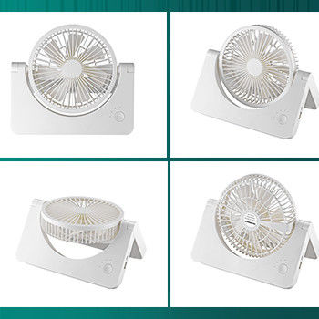CE ricaricabile di USB senza fili Mini Fan Desk Install approvato con la batteria 2400mah