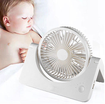 CE ricaricabile di USB senza fili Mini Fan Desk Install approvato con la batteria 2400mah